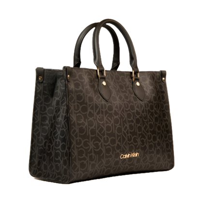 CK Black Monogram Leather BAG For Women 56#