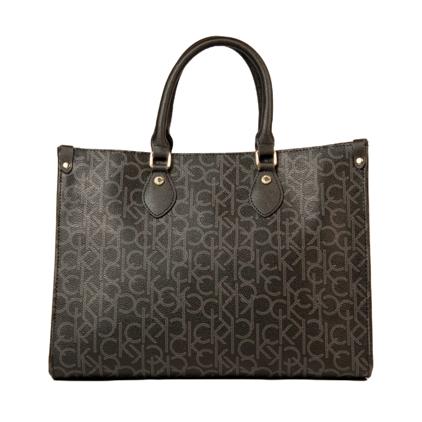 CK Black Monogram Leather BAG For Women #14