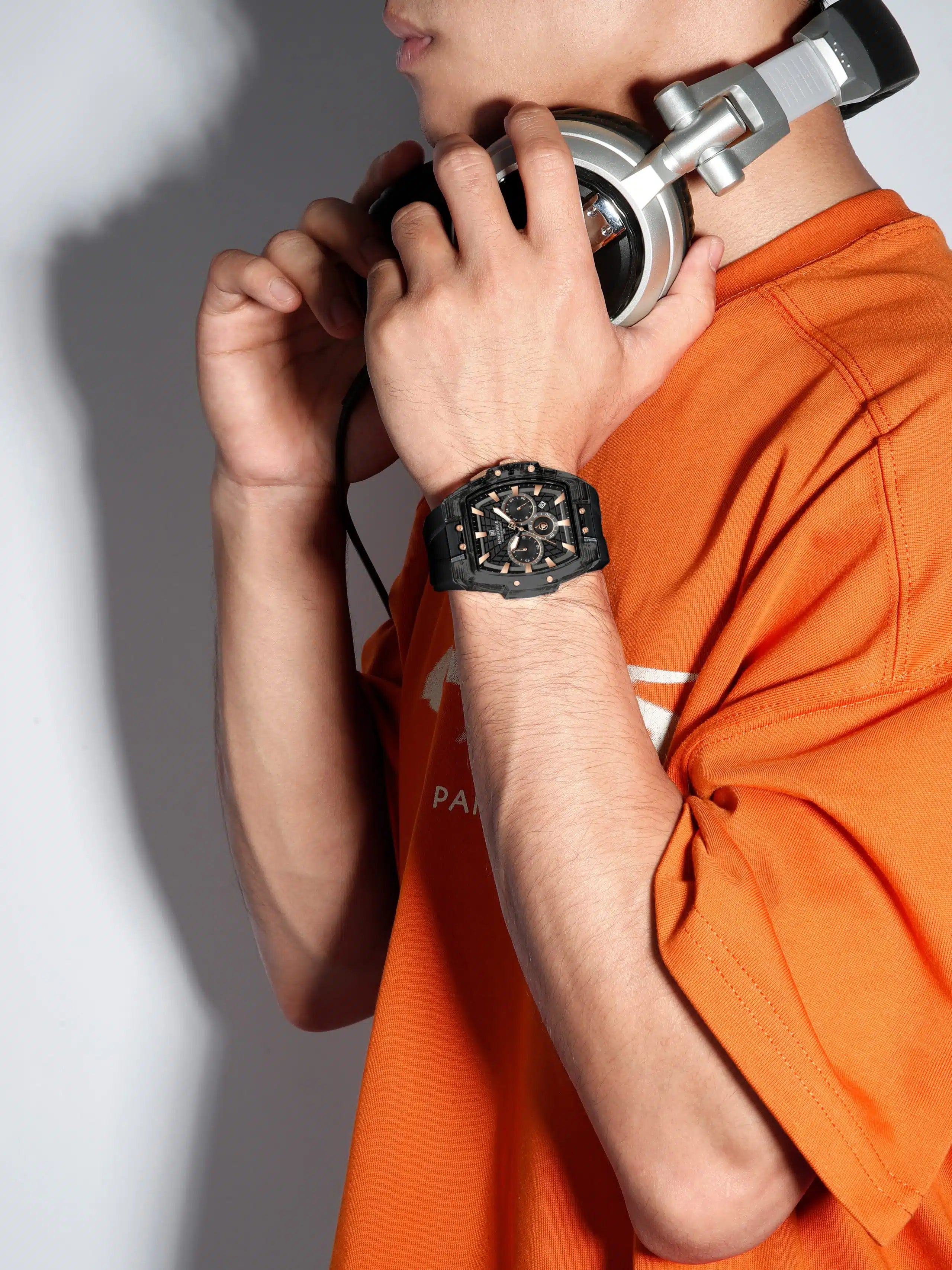 Naviforce NF6113 B/RG/B Apex Chronograph Series