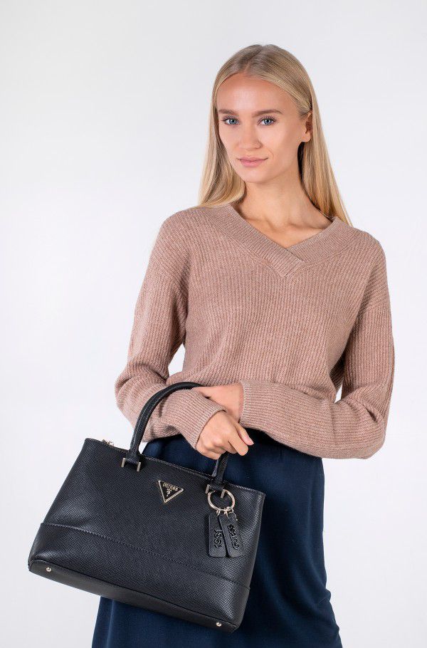 GU Black Satchel bag For Women #119