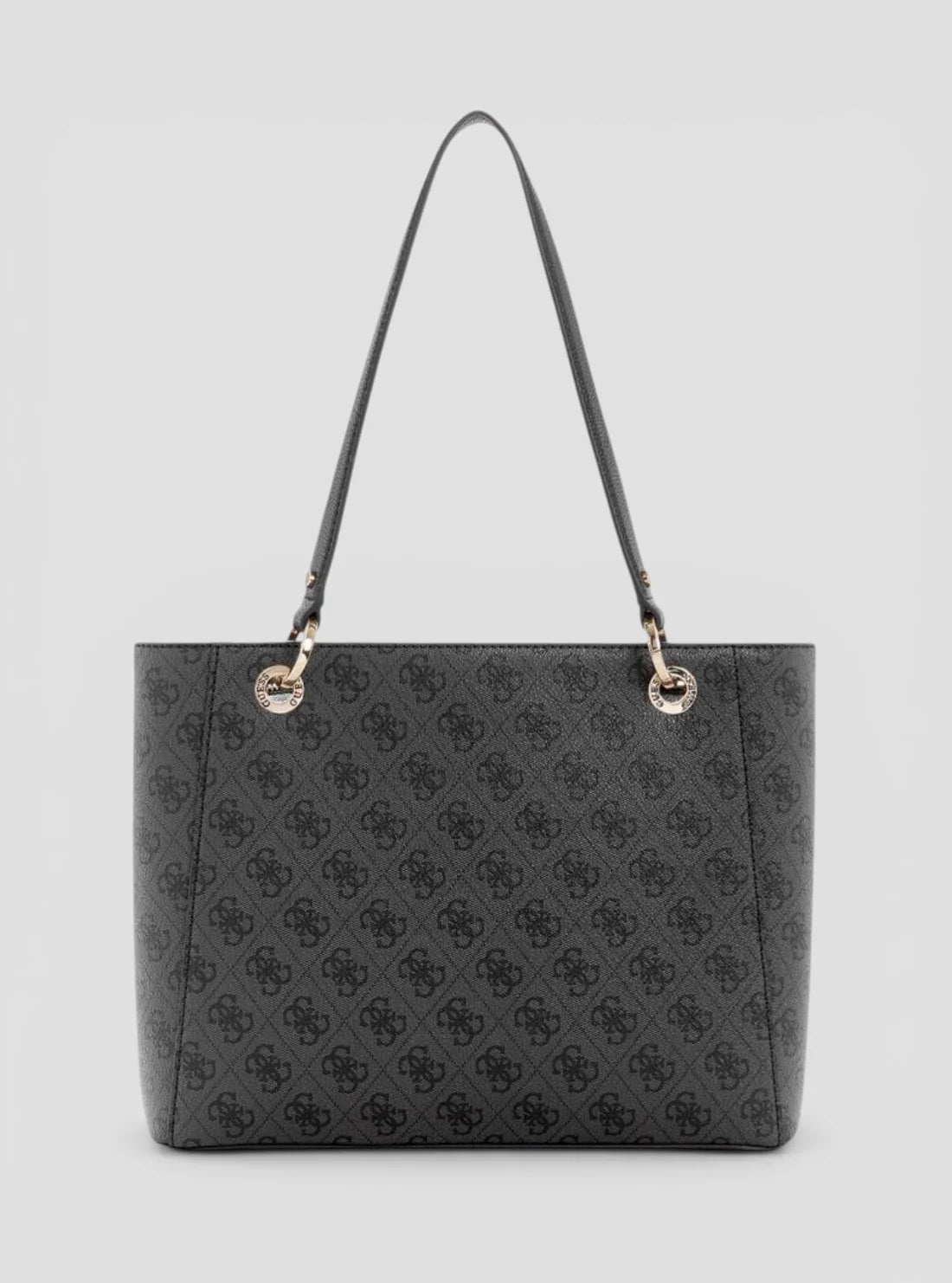 Black logo noelle small tote bag #0208