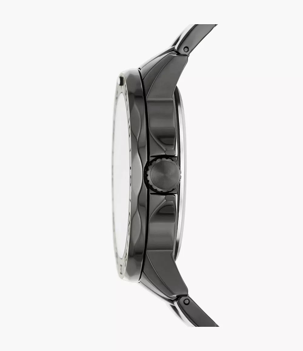 Fossil - Bannon Automatic Smoke Stainless Steel Watch for Men