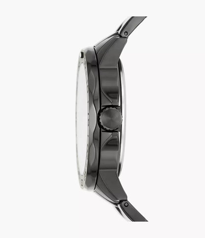 Fossil - Bannon Automatic Smoke Stainless Steel Watch for Men