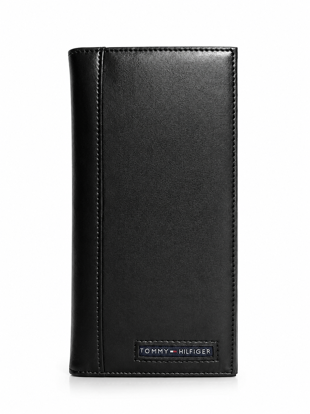 Tommy Hilfiger Men’s Long Genuine Leather Wallet – BLACK Classic Elegant Design#L86