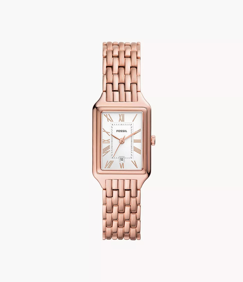 Women’s Analog Stainless Steel Watch ES5271 – 23mm Rose Gold Tone by Fossil