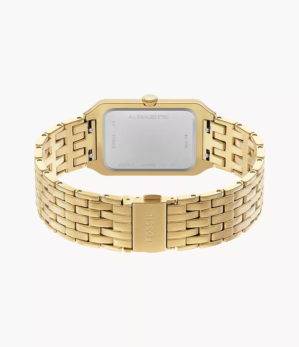 Fossil Raquel Women's Watch ES5417 – 26mm Gold-Tone Stainless Steel