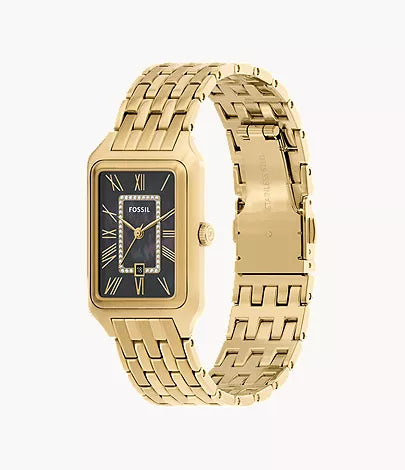 Fossil Raquel Women's Watch ES5417 – 26mm Gold-Tone Stainless Steel