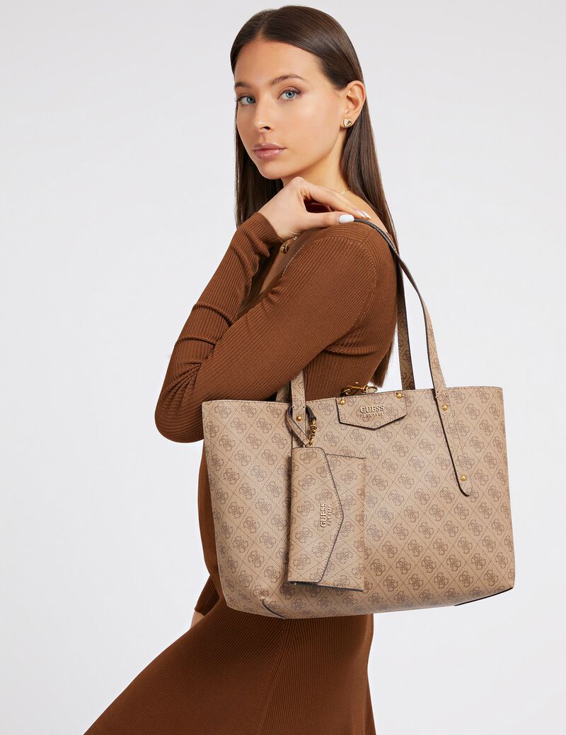 Guess Eco Light Brown Bag For Women #95