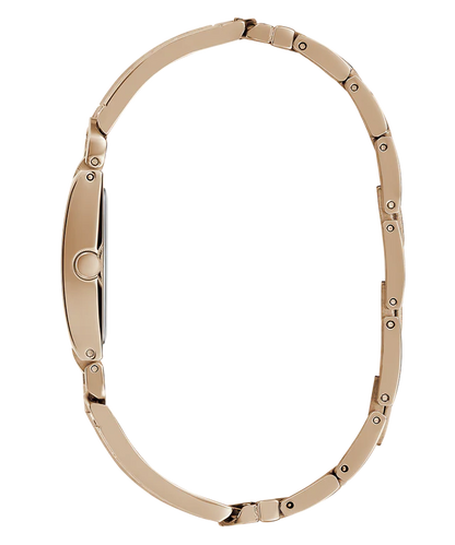 GUESS Women’s Watch – Rose Gold Tone Rectangle Design | Elegant & Sustainable Style