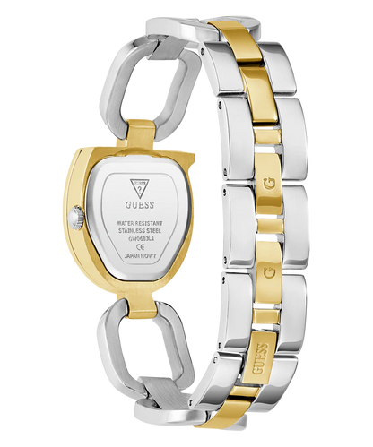 GUESS Women’s Watch – Model GW0683L6 | Two-Tone Gold & Silver G-Logo Design