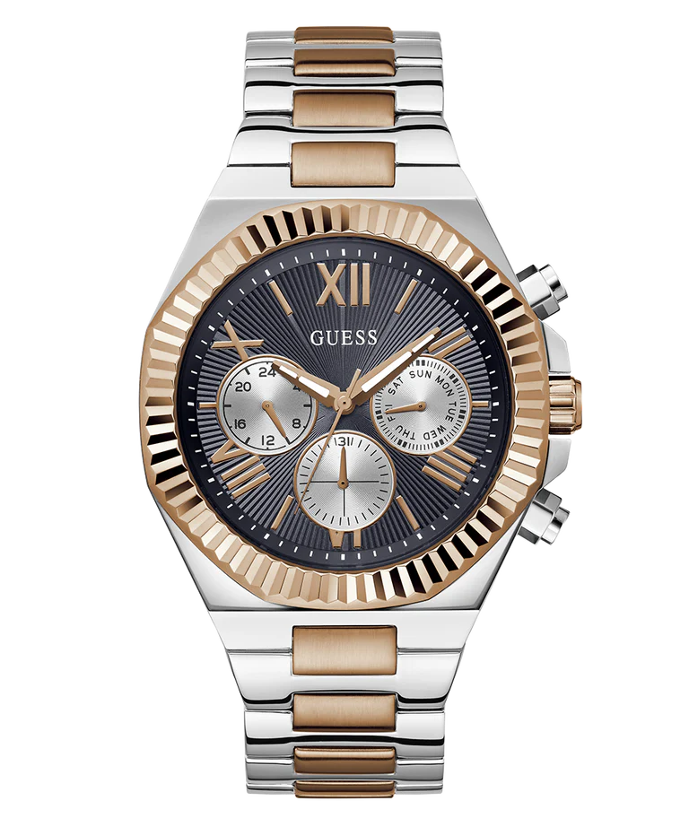 GUESS Men's Two-Tone Stainless Steel Multifunction Watch - GW0703G4