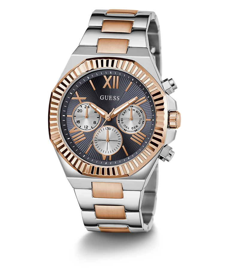 GUESS Men's Two-Tone Stainless Steel Multifunction Watch - GW0703G4