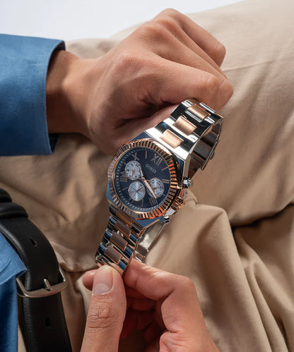 GUESS Men's Two-Tone Stainless Steel Multifunction Watch - GW0703G4