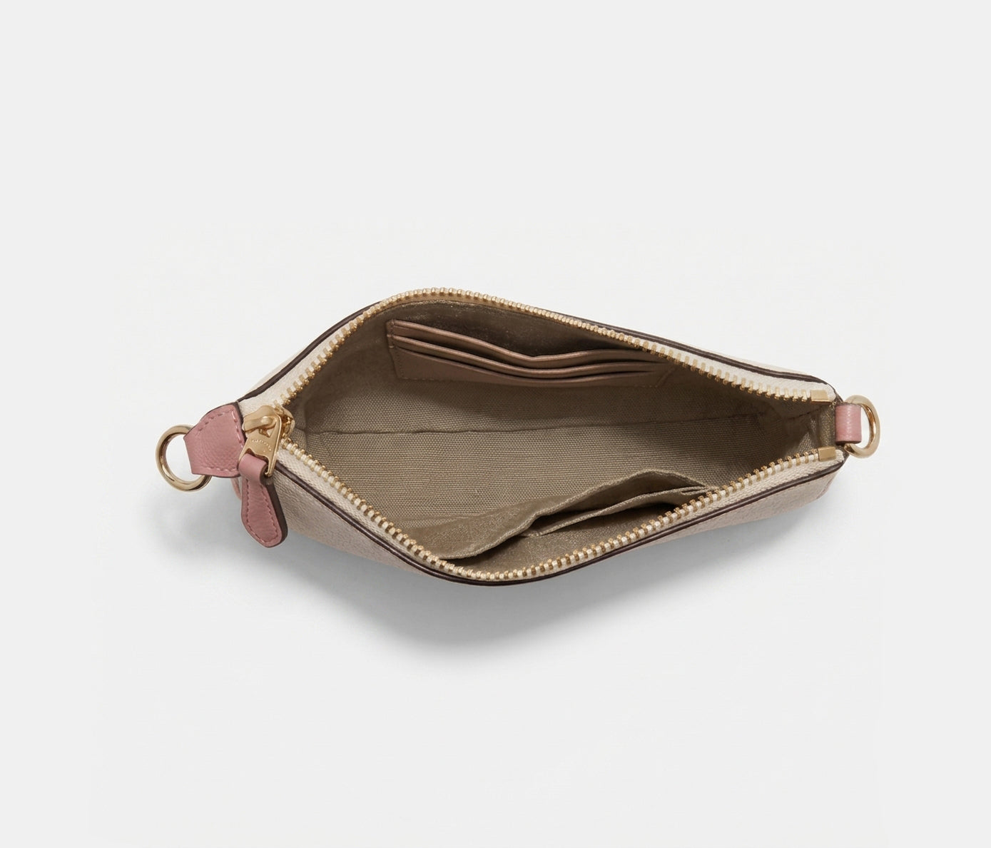 Coach Nolita 19 Wristlet in Signature Canvas with Heart Petal Print & Extended Chain – Light Khaki Multi #29