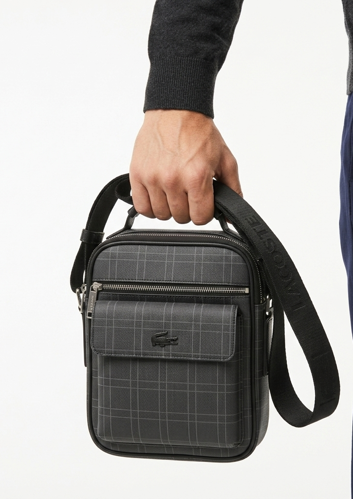 Lacoste Black Crossbody Men's Bag #0022