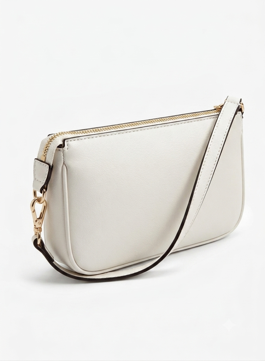 Coach Nolita 19 Leather Wristlet Handbag with Daisy Embroidery – White #27