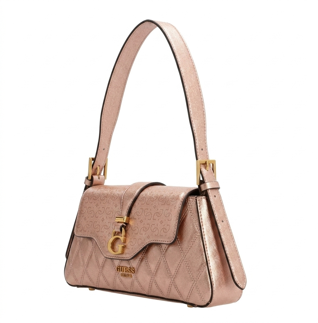 GUESS Adi Flap Shoulder Bag – Dusty Rose |