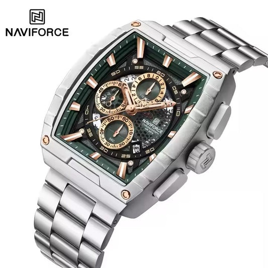 NAVIFORCE NF8066 S/GN/S Men’s Fashion Sports Quartz Chronograph Watch