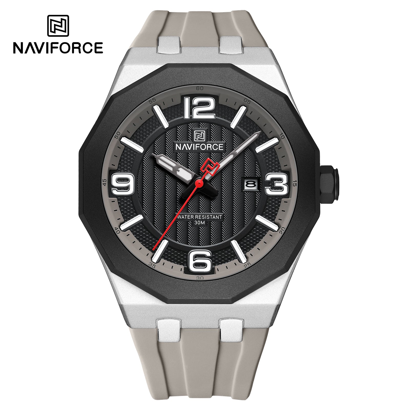 Naviforce NF8079 S/B/B.GY LumiDate Edition