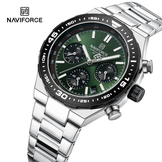 NAVIFORCE NF8049 S/GN/S Men’s Trendy Watches with Multifunctional Dial