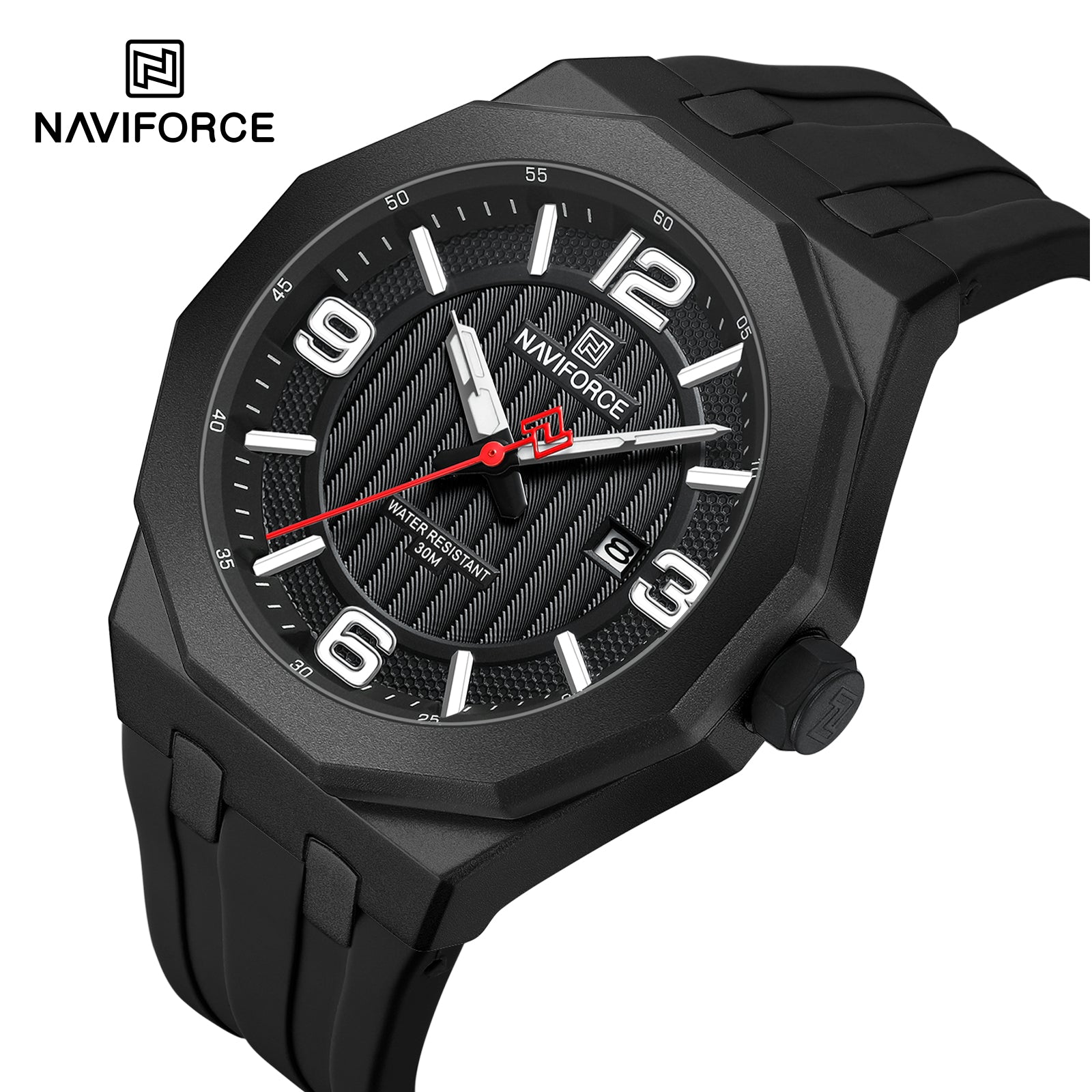Naviforce NF8079 B/B/B LumiDate Edition
