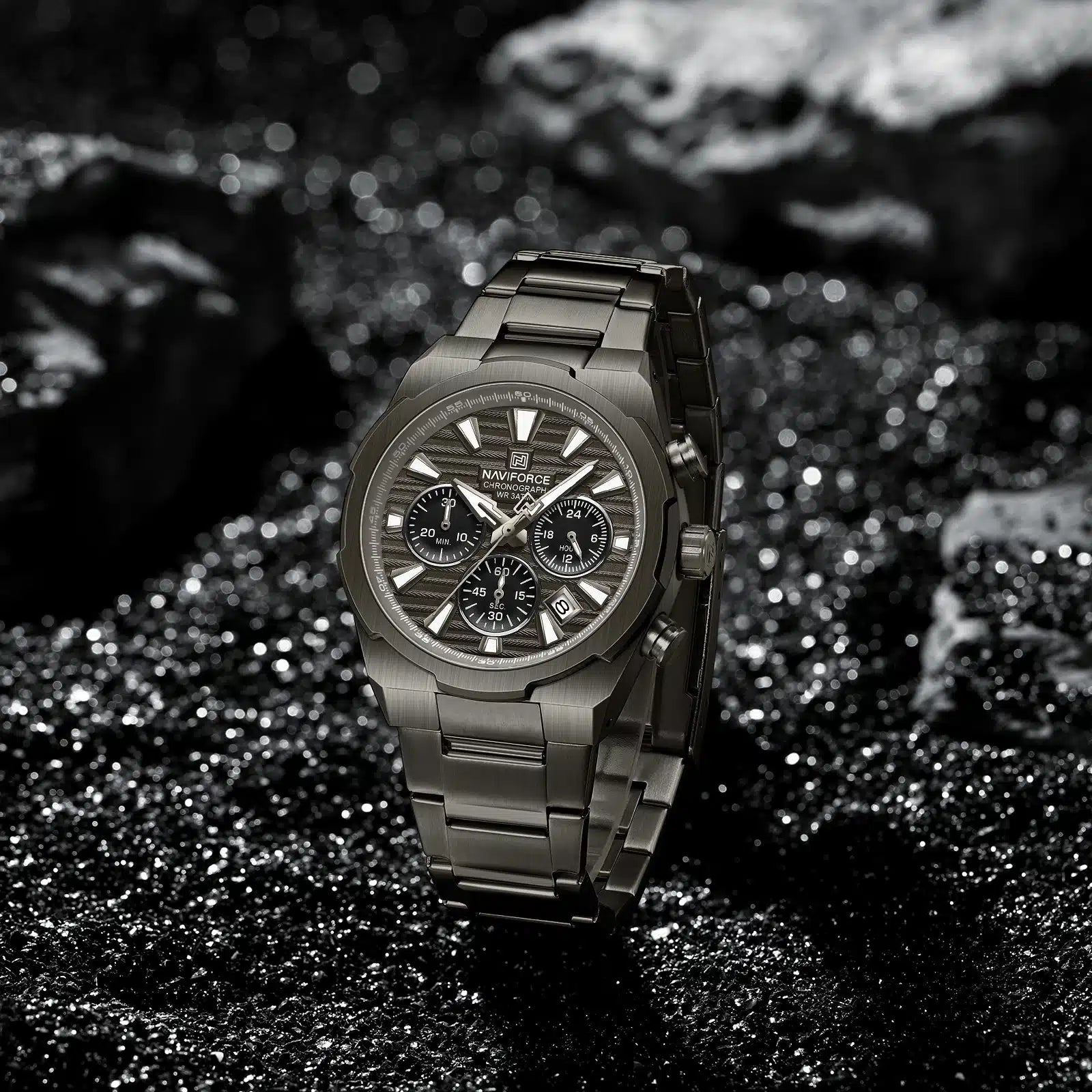 Naviforce NF8081 B/B/BExecutive Chrono