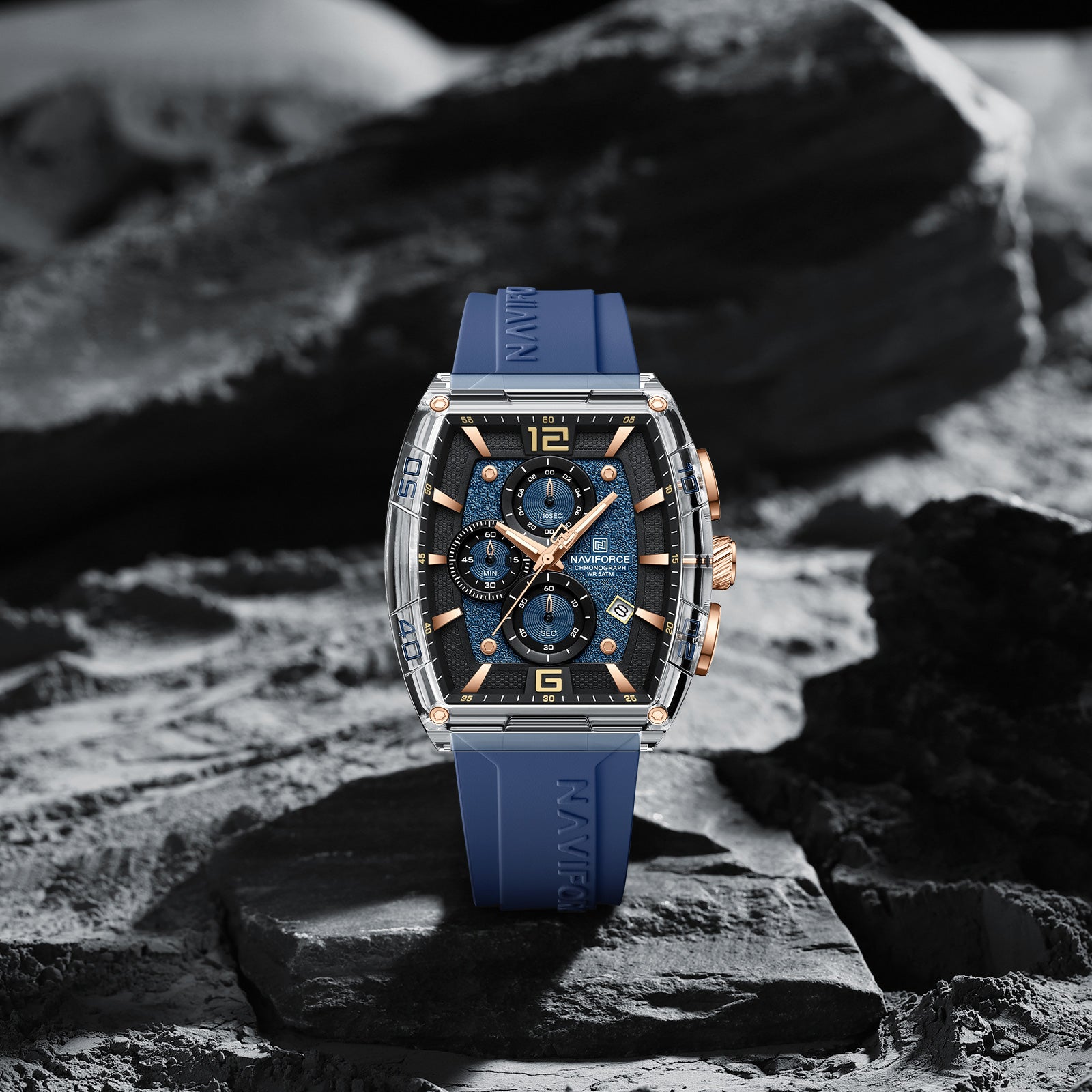 Naviforce Watch for Men NF6101 S/Y/BE