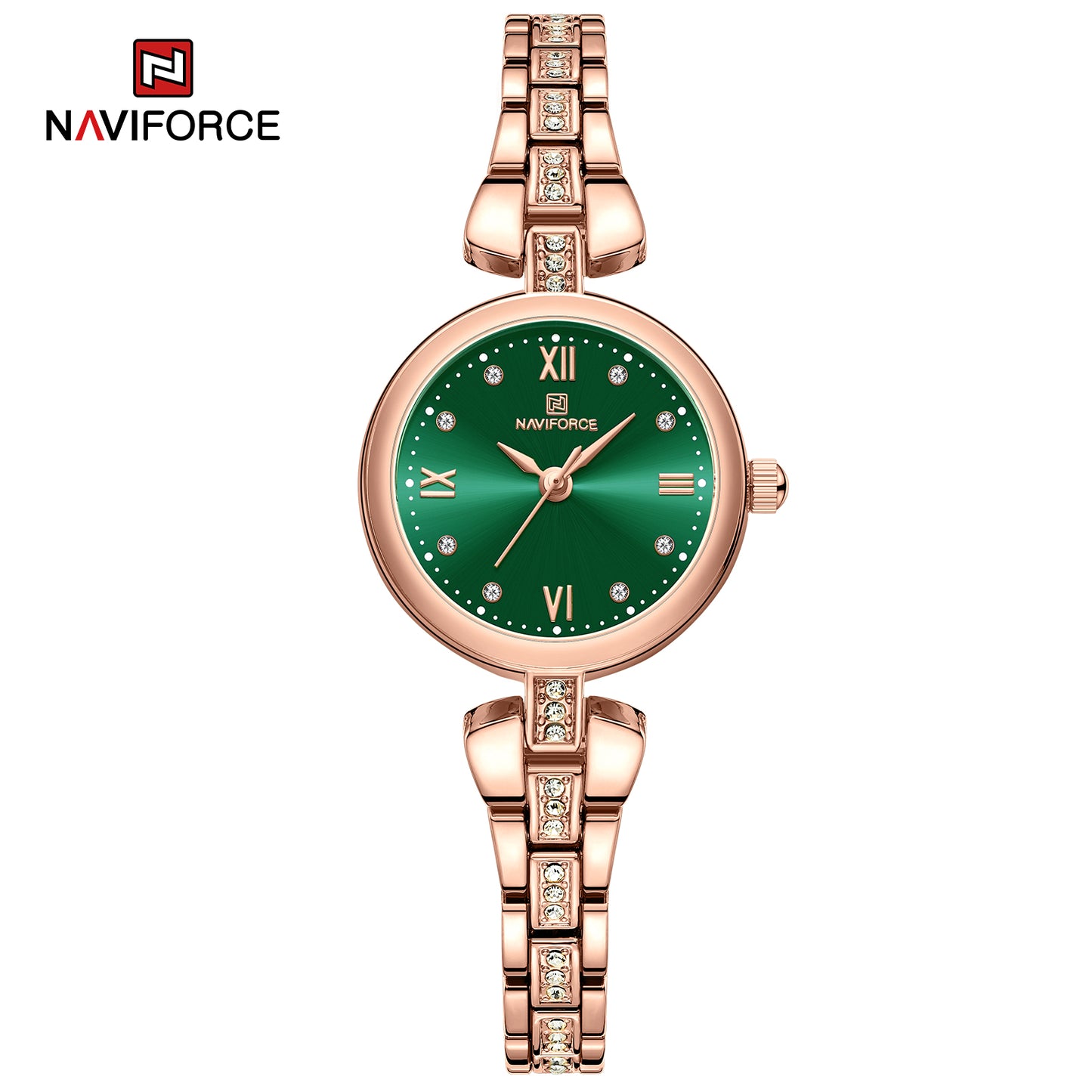 Naviforce Watch For Women NF5034 RGGN