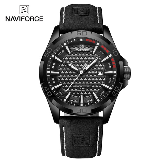 Naviforce Watch For Men NF8023 BWB