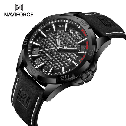 Naviforce Watch For Men NF8023 BWB