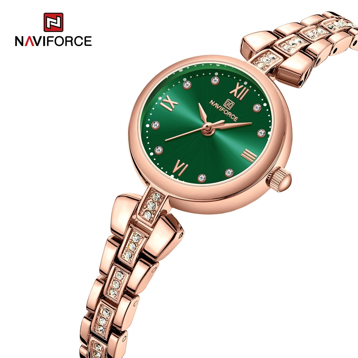 Naviforce Watch For Women NF5034 RGGN