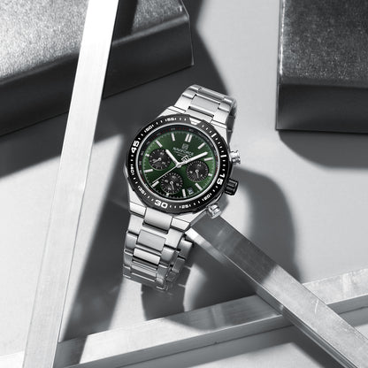 NAVIFORCE NF8049 S/GN/S Men’s Trendy Watches with Multifunctional Dial