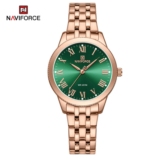 Naviforce Watch For Women NF5032 RGGNRG