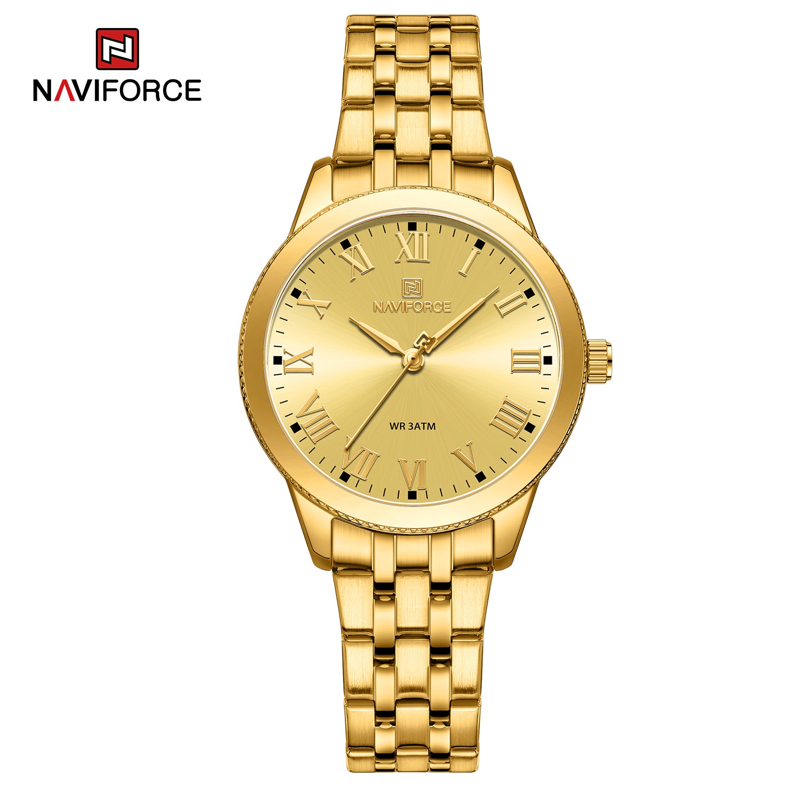 Naviforce Watch For Women NF5032 GGG