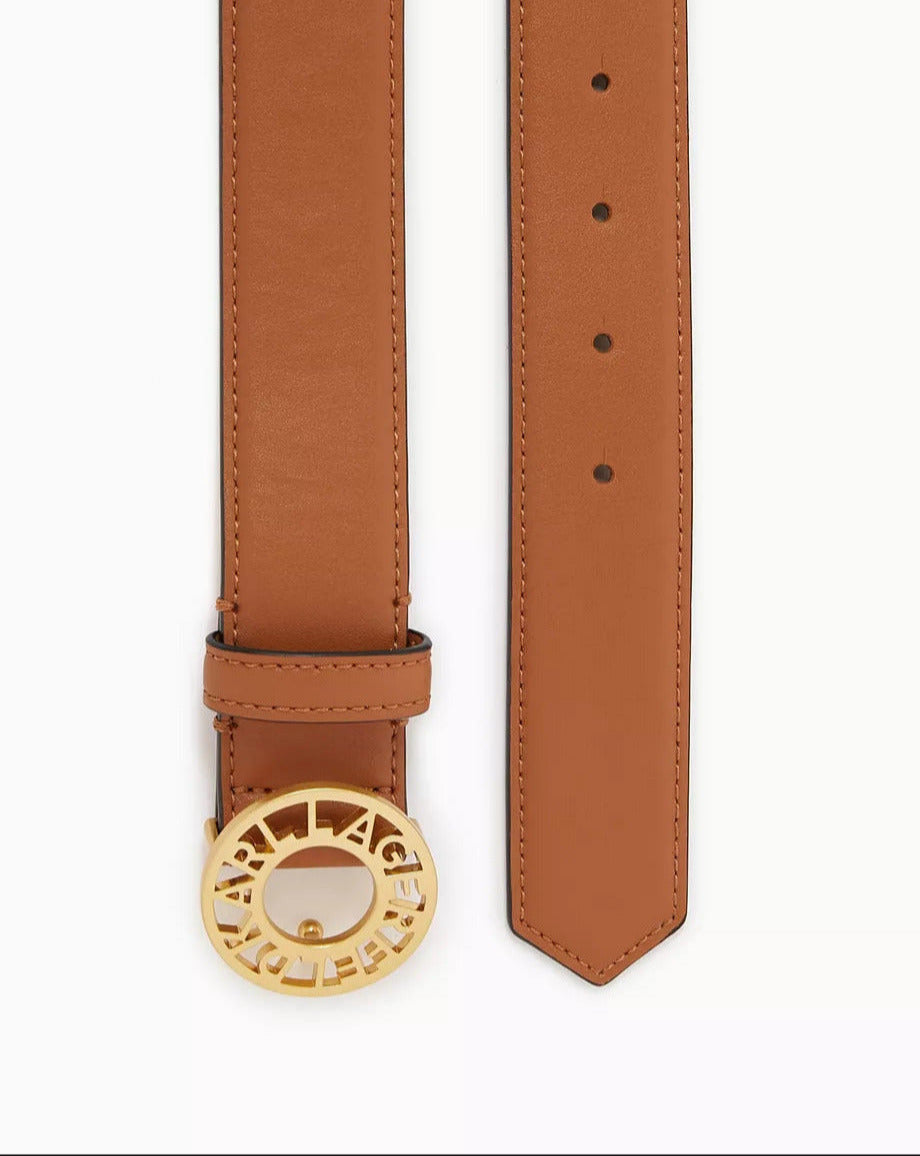 KL Tan Leather Belt For Women 25#