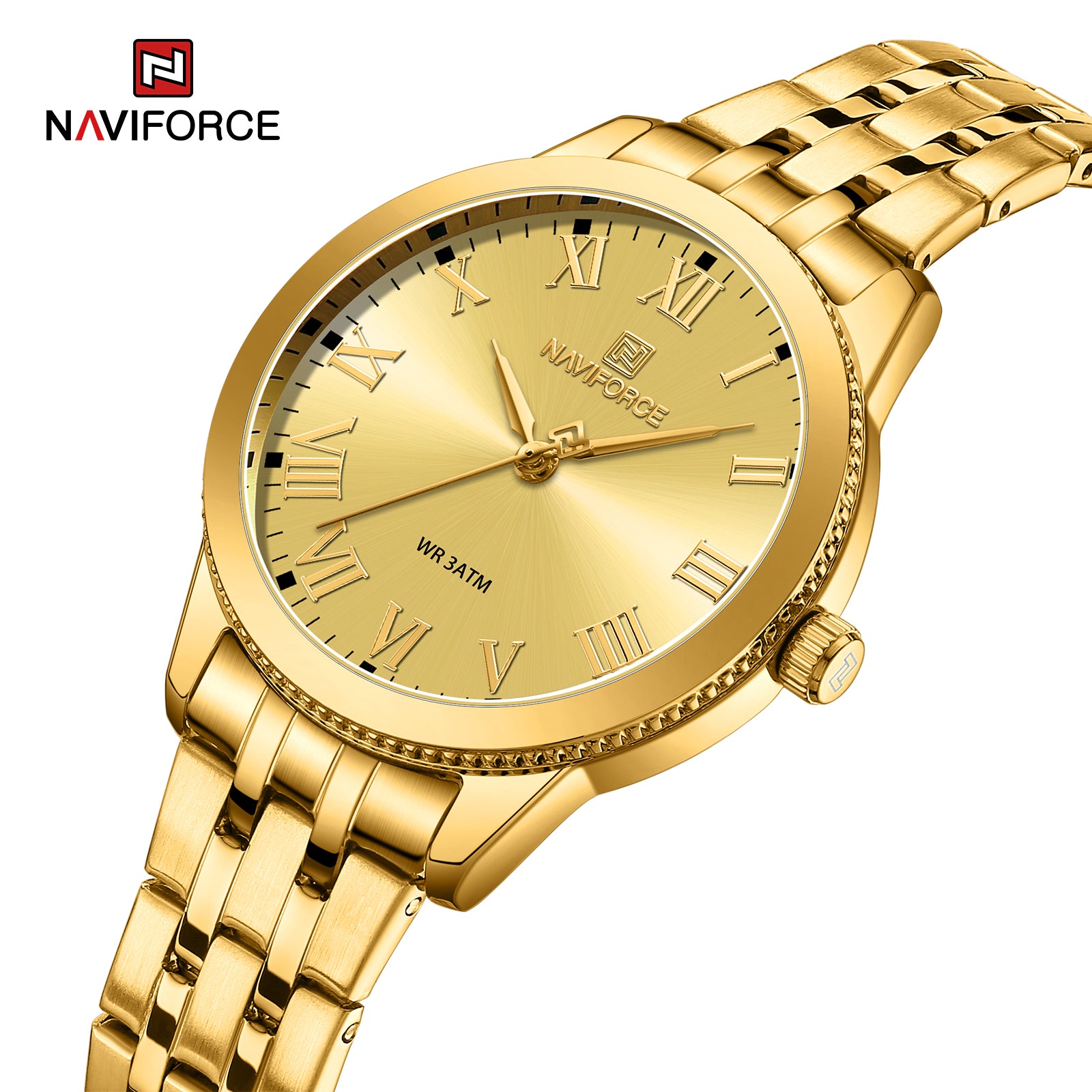Naviforce Watch For Women NF5032 GGG