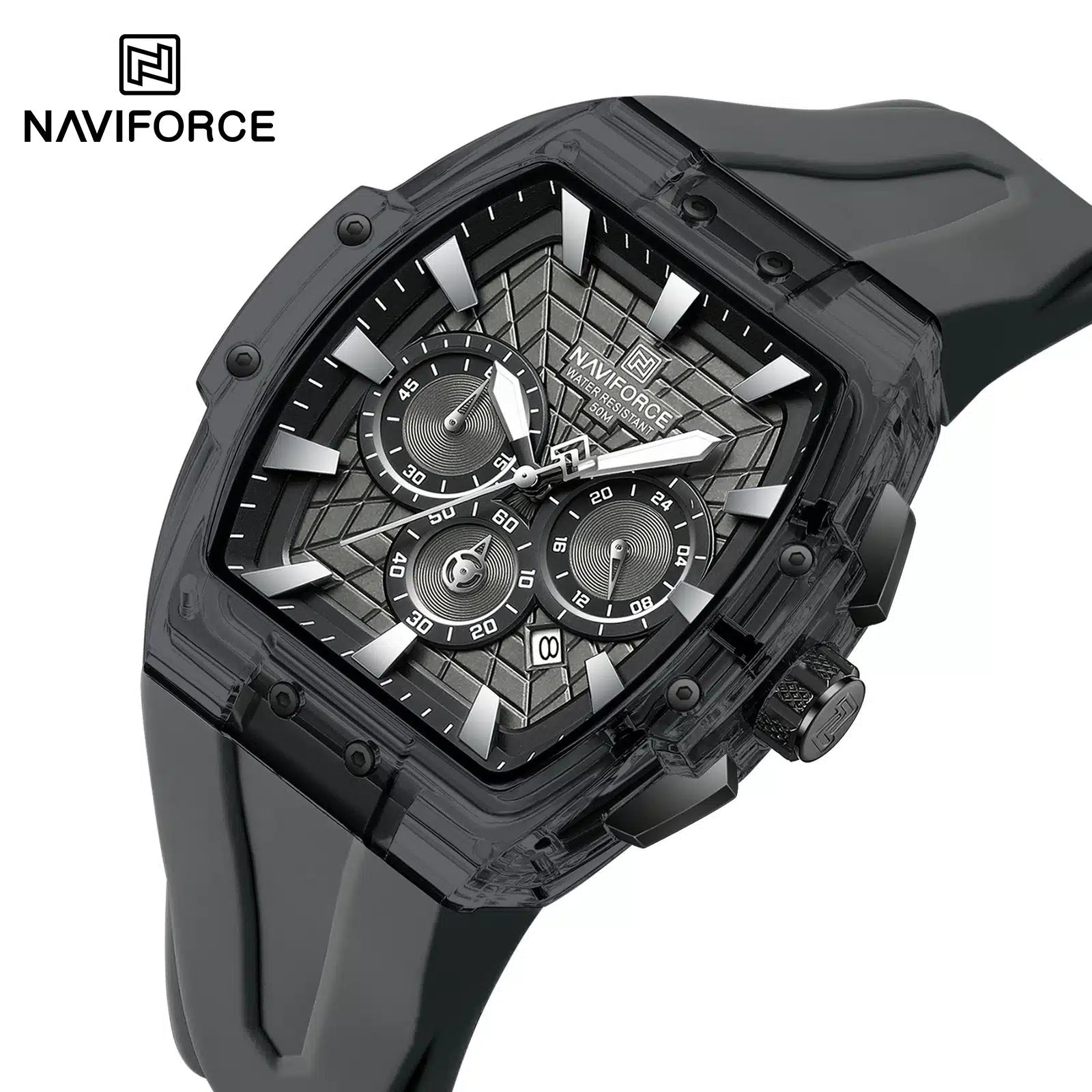 Naviforce NF6113 GY/GY/GY Apex Chronograph Series