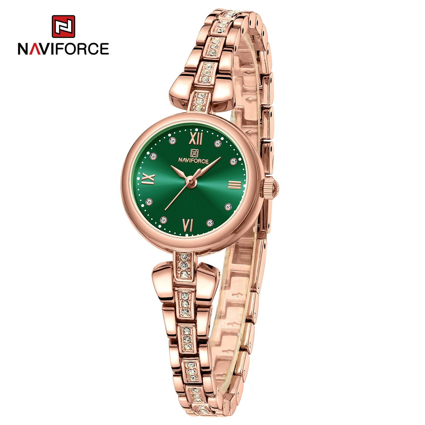 Naviforce Watch For Women NF5034 RGGN