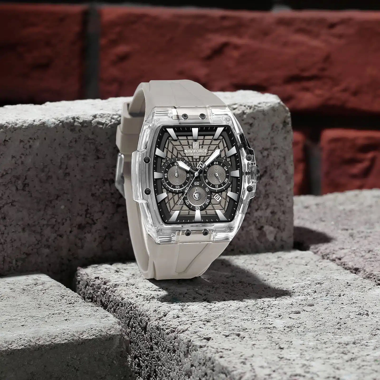 Naviforce NF6113 S/BGY/BGY Apex Chronograph Series