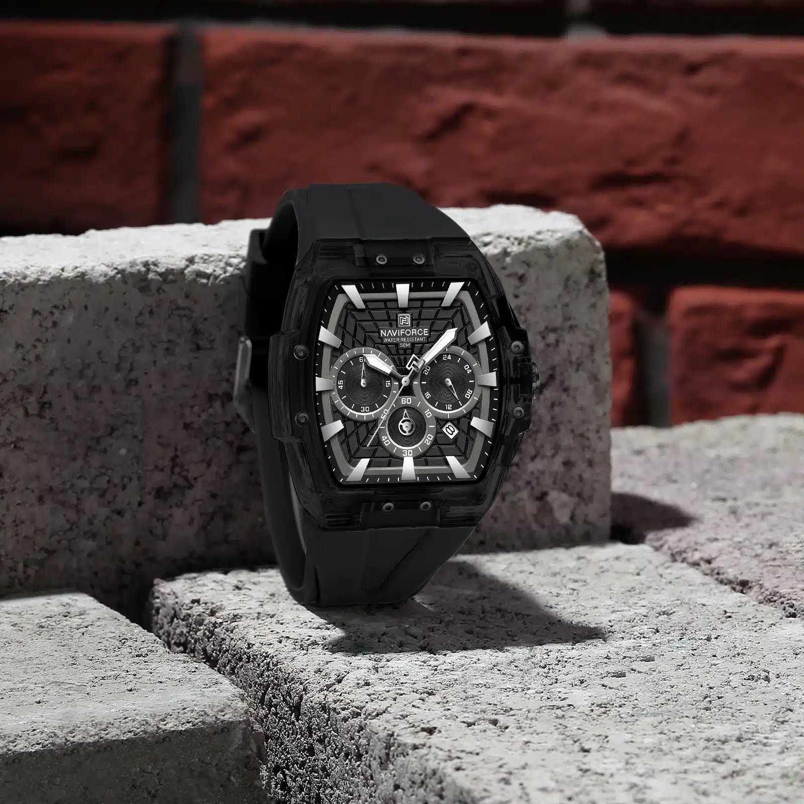 Naviforce NF6113 B/B/B Apex Chronograph Series