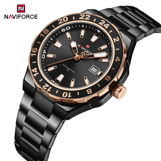 NAVIFORCE NF9249 B/RG/B Hollow Mechanical Style