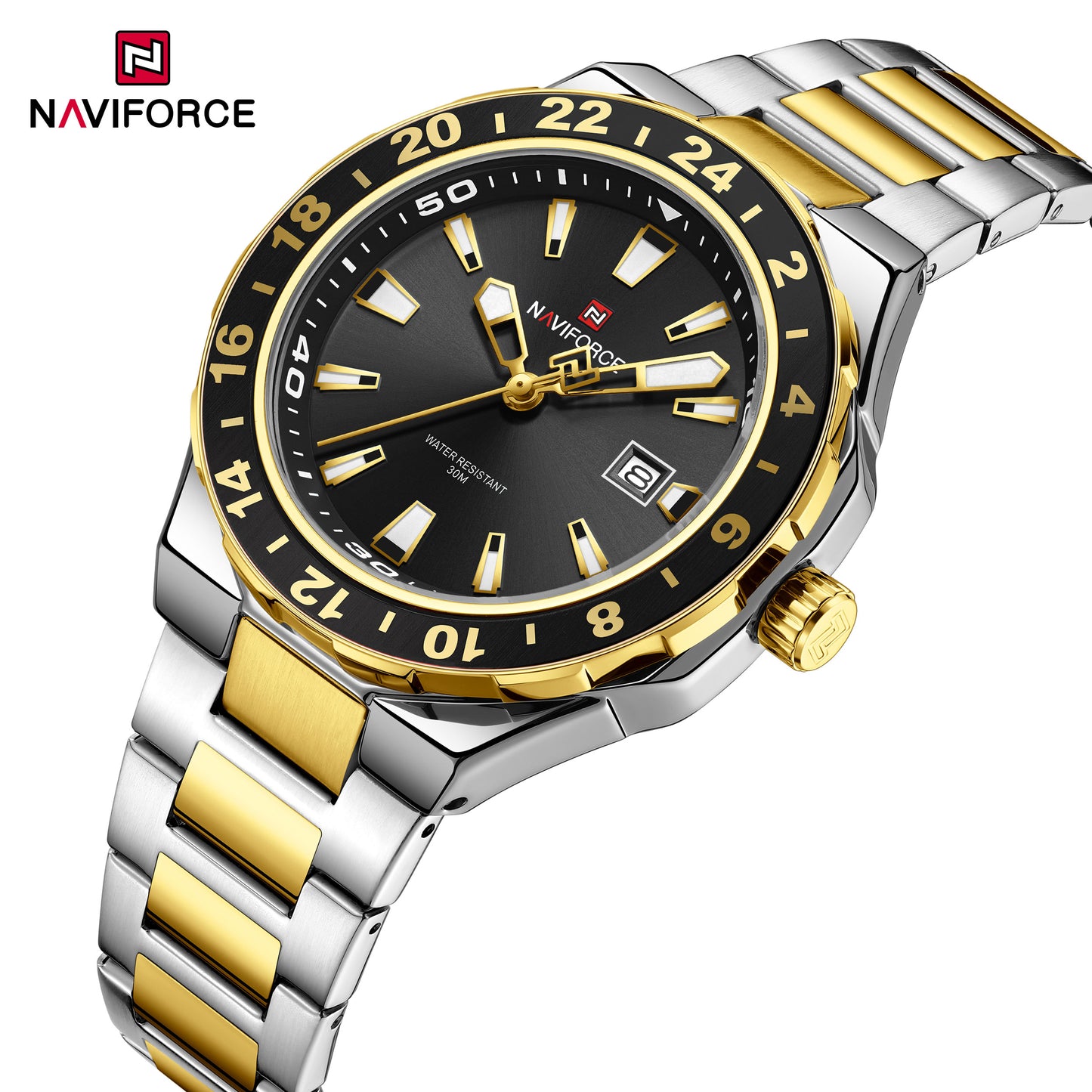 NAVIFORCE NF9249 S/B/G Hollow Mechanical Style