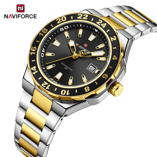 NAVIFORCE NF9249 S/B/G Hollow Mechanical Style