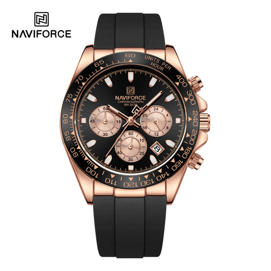 Naviforce Watch For Men NF8054 RGBB