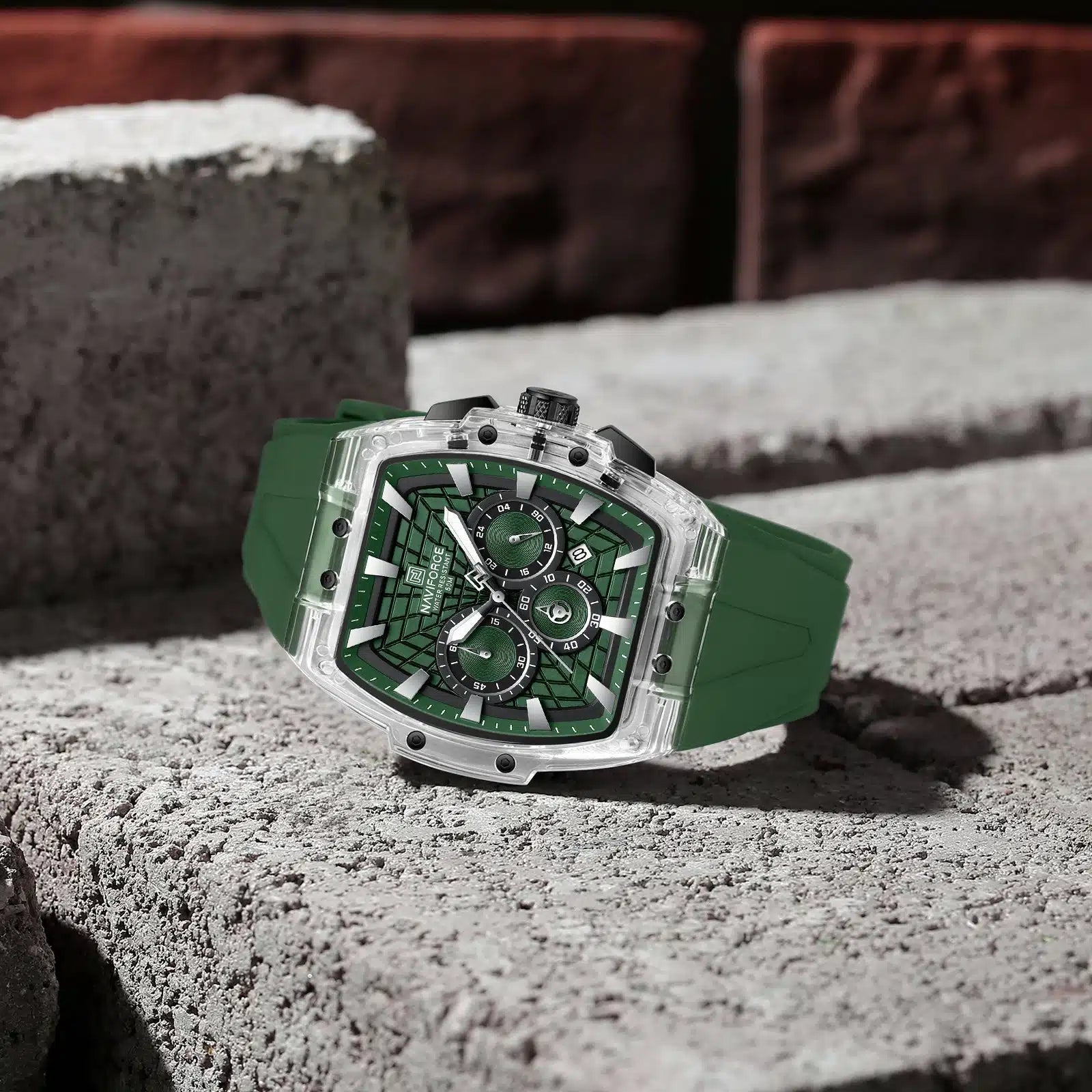 Naviforce NF6113 S/GN/GN Apex Chronograph Series