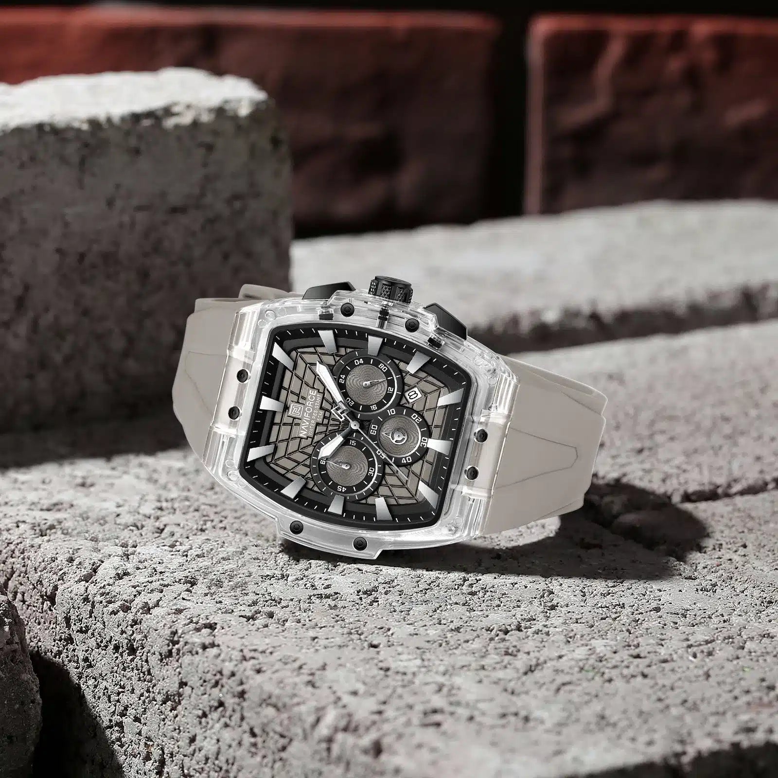 Naviforce NF6113 S/BGY/BGY Apex Chronograph Series