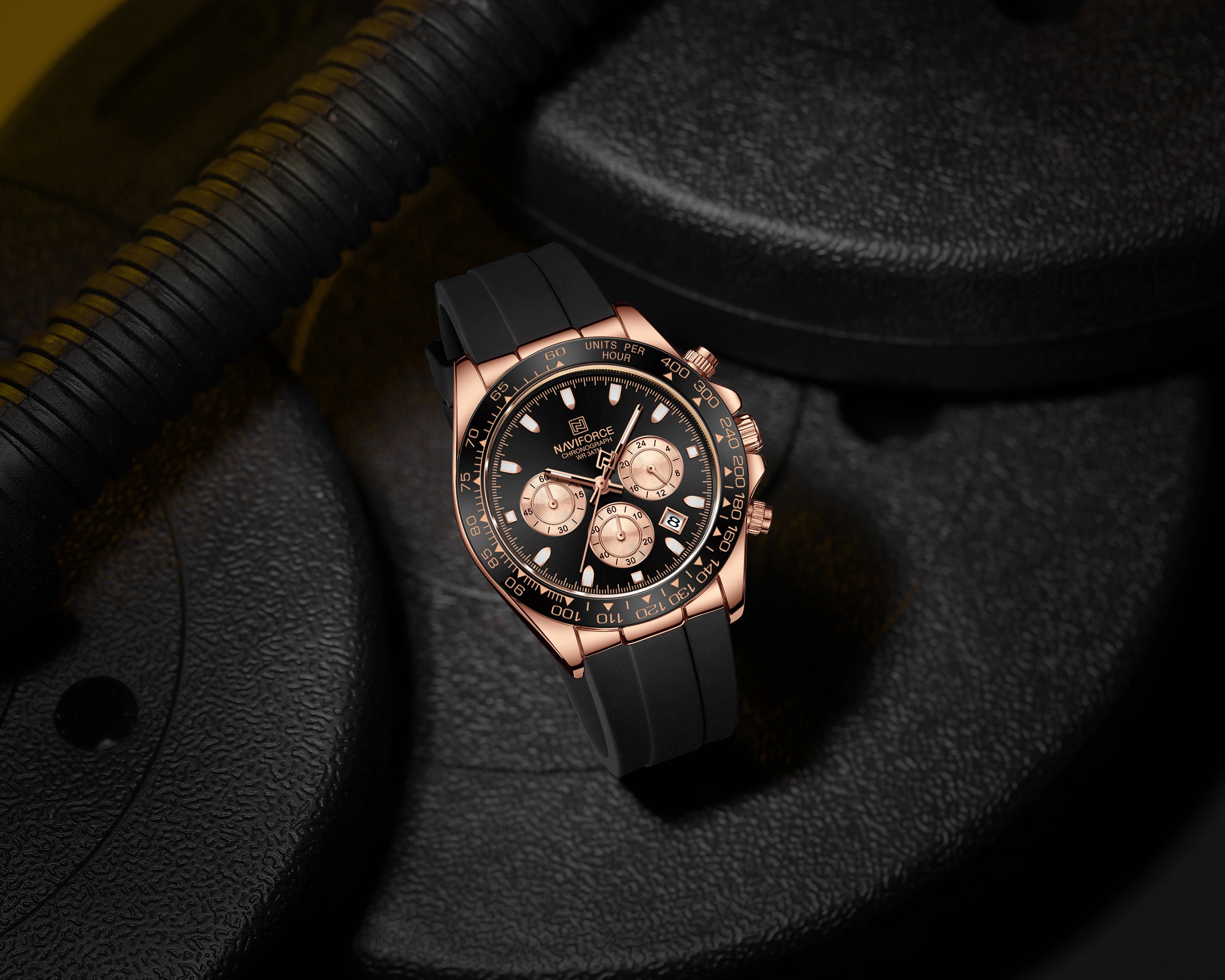 Naviforce Watch For Men NF8054 RGBB