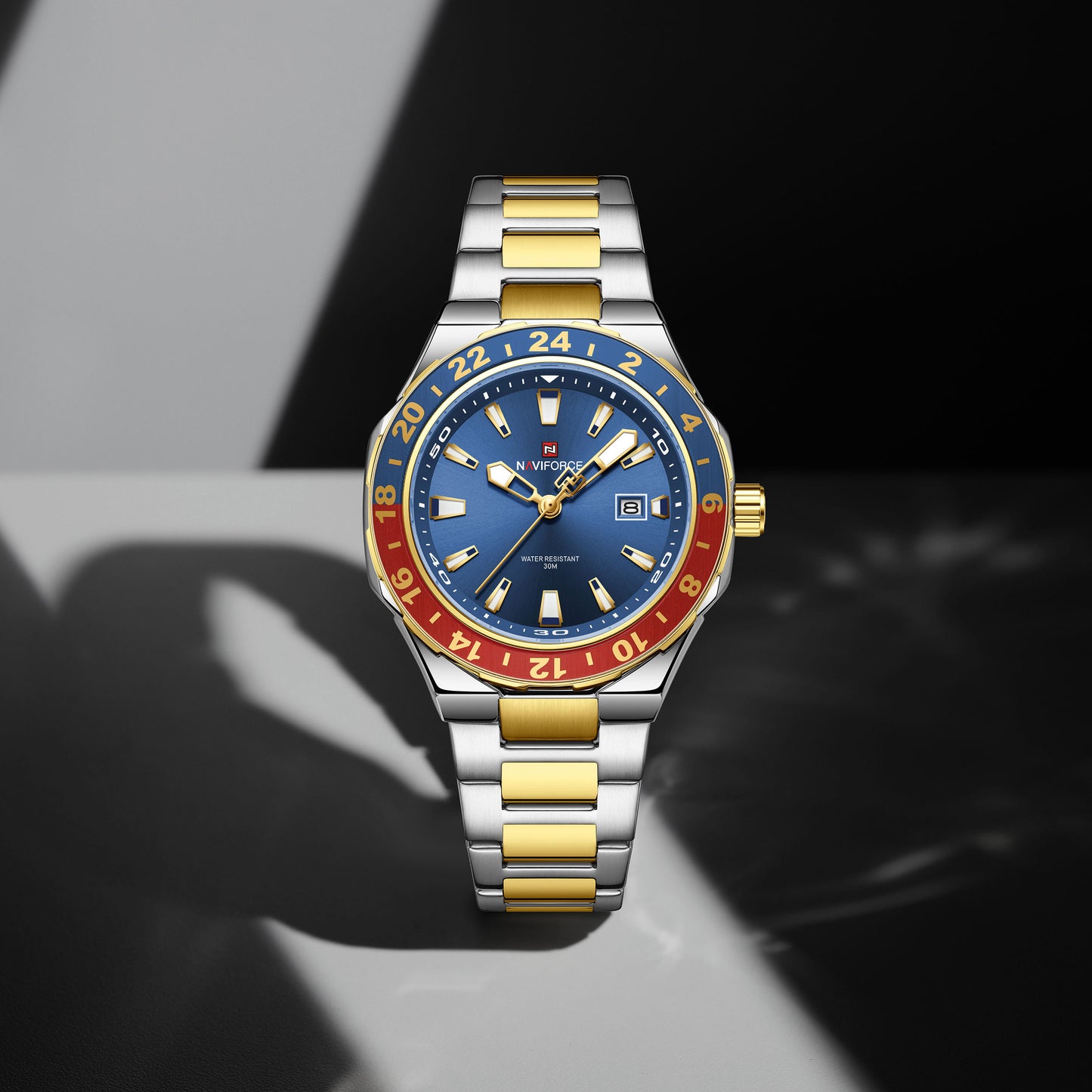 NAVIFORCE NF9249 S/BE/G Hollow Mechanical Style