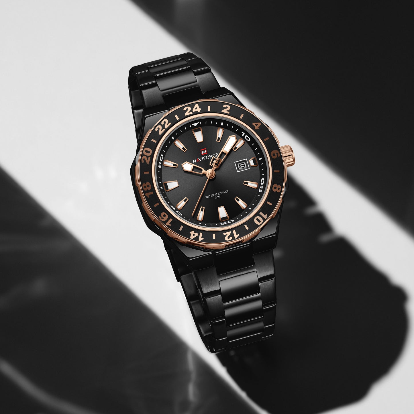 NAVIFORCE NF9249 B/RG/B Hollow Mechanical Style