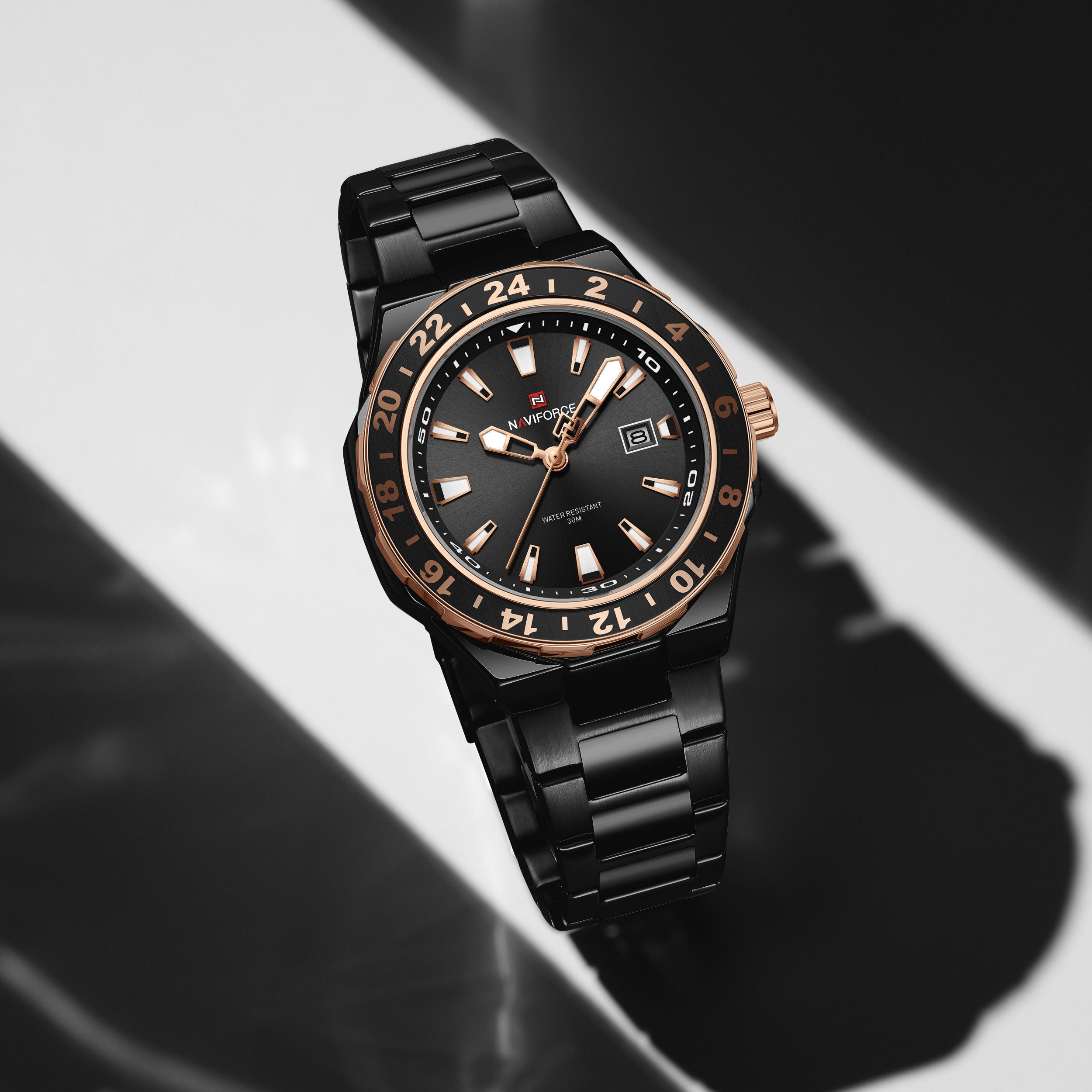 NAVIFORCE NF9249 B/RG/B Hollow Mechanical Style